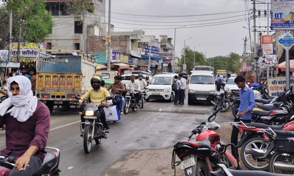 यातायात अव्यवस्था बनी बड़ी समस्या