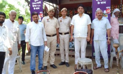 कनीना क्षेत्र में जब्त किए गए सिलेंडर।