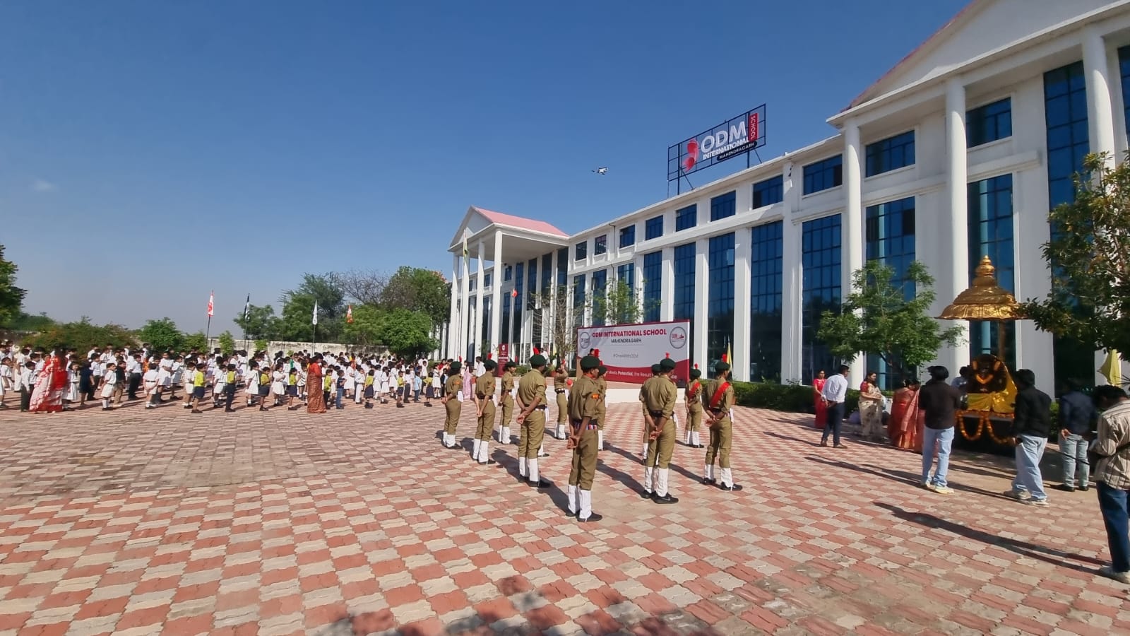 महेंद्रगढ़ ओडीएम इंटरनेशनल स्कूल शुभारंभ