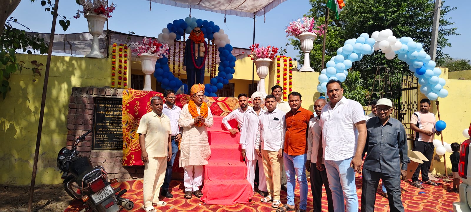 नांगल गांव में अंबेडकर जयंती धूमधाम से मनाई