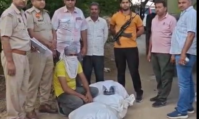 फतेहाबाद में कंबाइन मशीन से बरामद अफीम और डोडा पोस्त