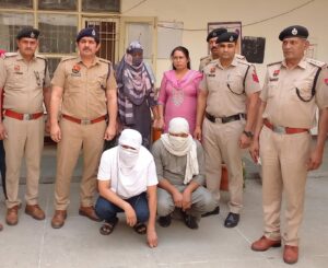 झज्जर पुलिस की गिरफ्त में नवजात तस्करी गिरोह के आरोपी