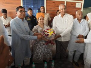 महेंद्रगढ़ में आयोजित चाय पर चर्चा