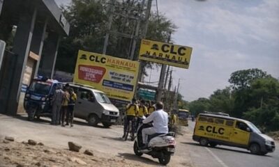 पर्सनल ओमनी वैन से बच्चों की ढुलाई