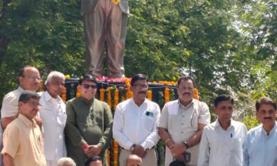 नारनौल में अंबेडकर जयंती पर जेपी सैनी ने दी श्रद्धांजलि